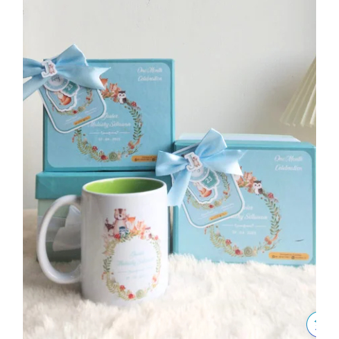 TWODEE - Hampers Paket BX  Hard Box + Mug Gift Souvenir Custom