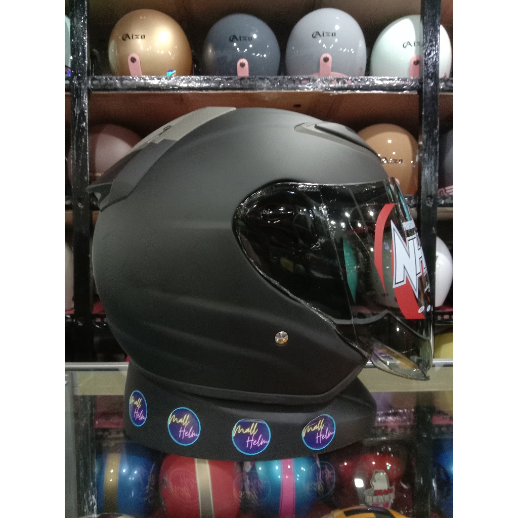 HELM NHK R6 TYPE S SINGLE VISOR SOLID