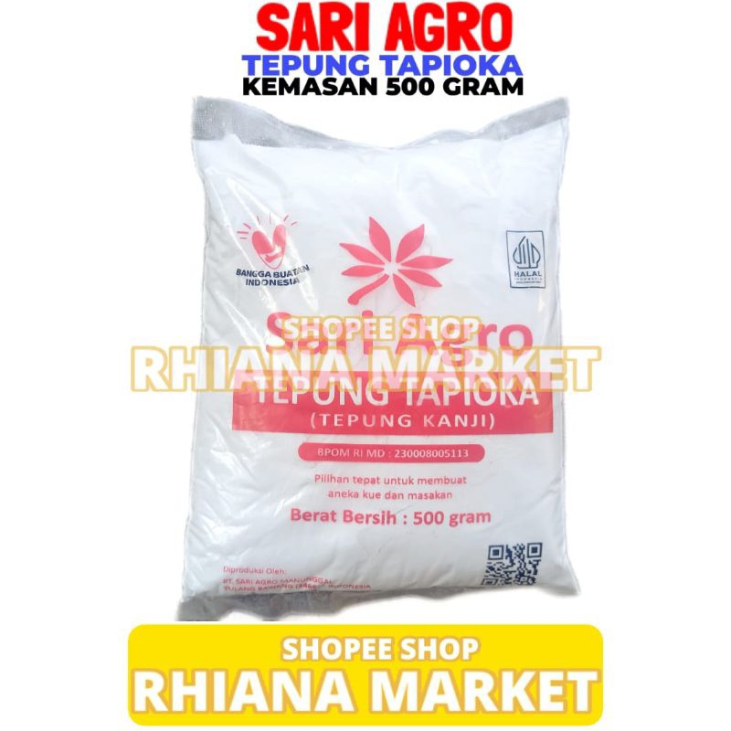 

Tepung Tapioka Sari Agro 500gr