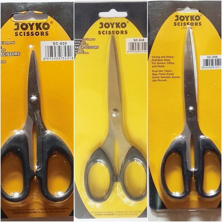 

[ 75 CORNER ] Joyko Scissors Gunting Asli Tajam Original Jepang Ori Seukeut Potong ATK Alat Tulis