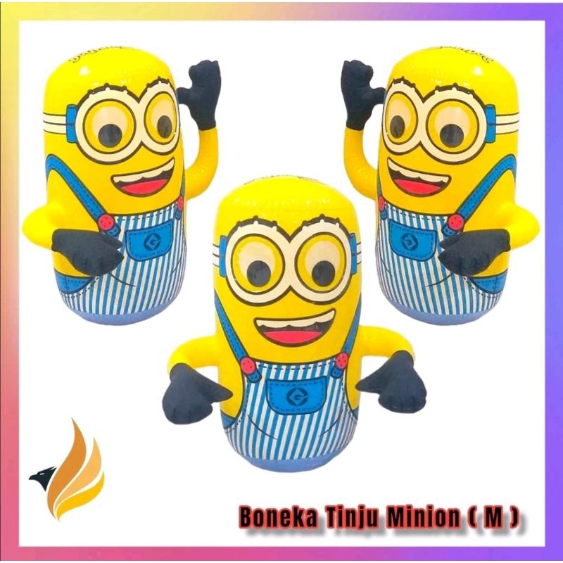 1 Lsn Mainan Tiup TINJU AIR MINION 45cm