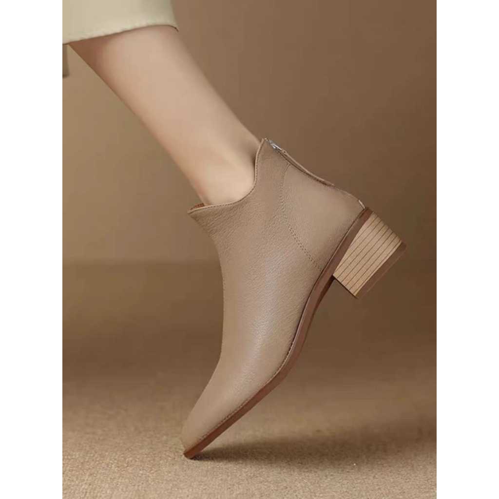 Sepatu Boots Heels Wanita Import Tipe 1036