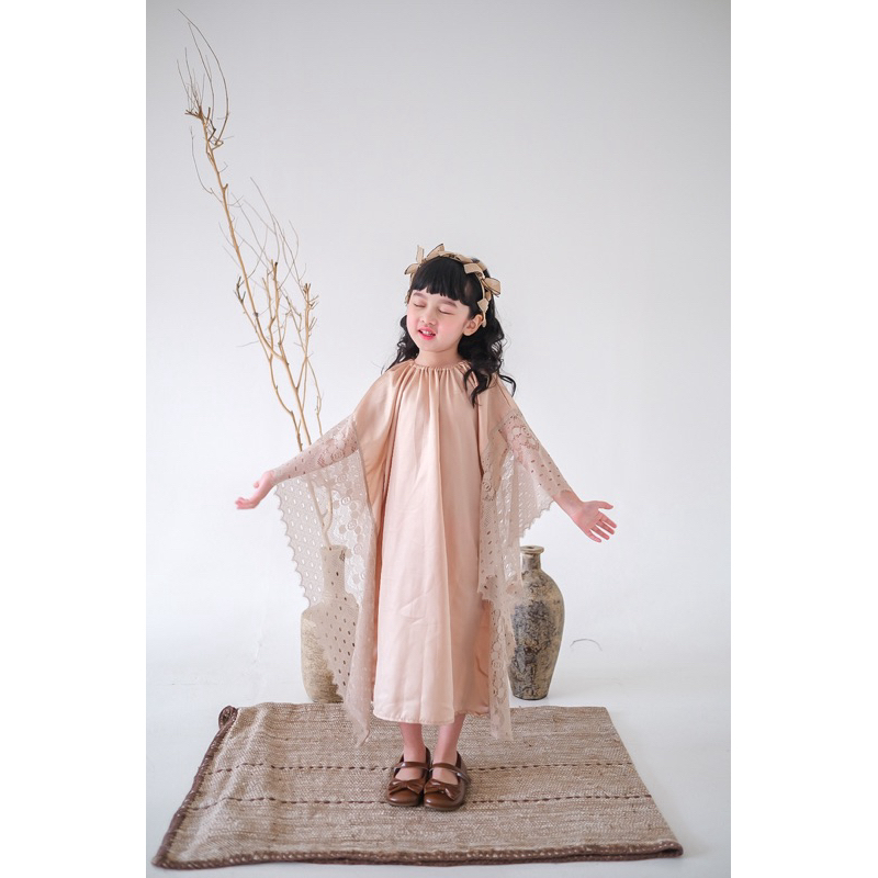 Kopuka Kids - Malika Kaftan dress baju Lebaran anak premium kaftan Lebaran kaftan anak baju anak per