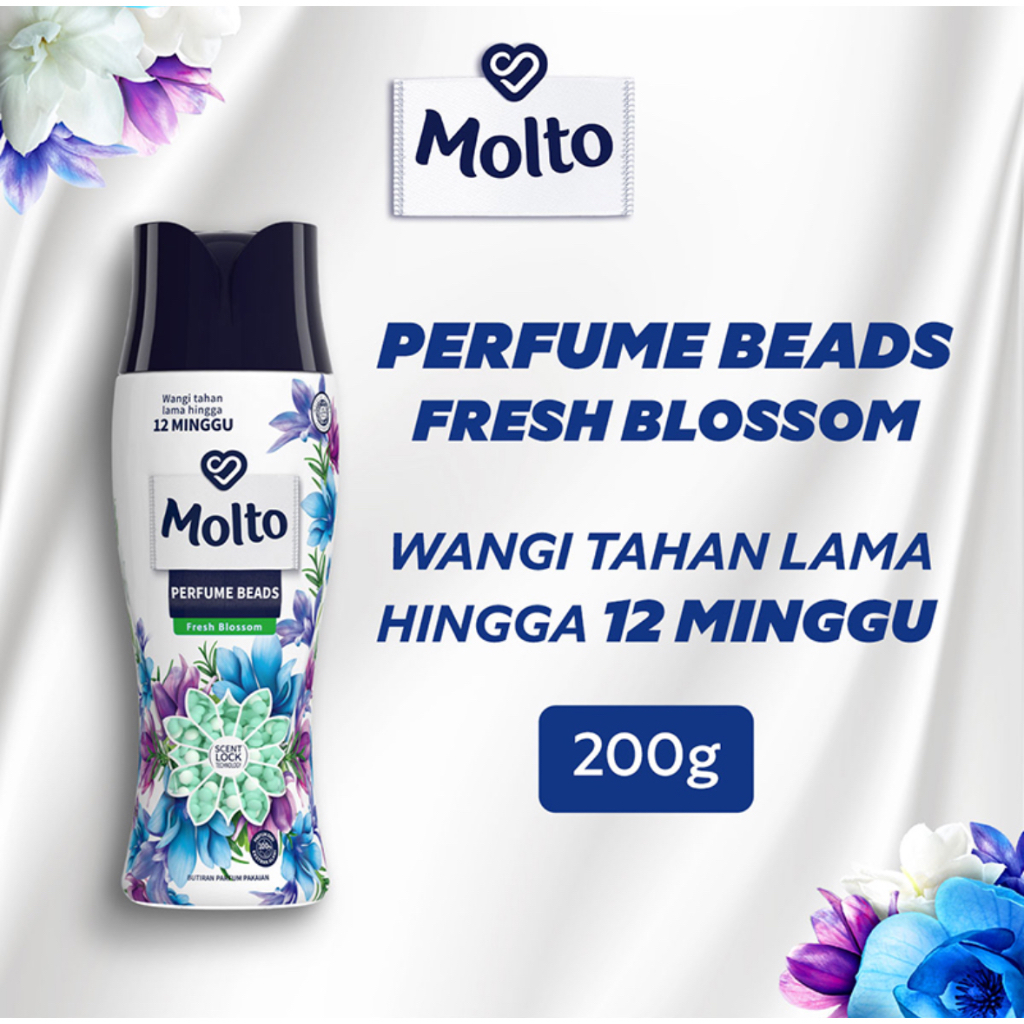 Molto Pewangi Pakaian Perfume Beads Fresh Blossom 200GR