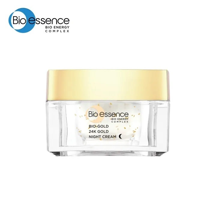 NEW Nano Gold Peptide BIO ESSENCE Bio-Gold 24K Gold Night Cream 40g
