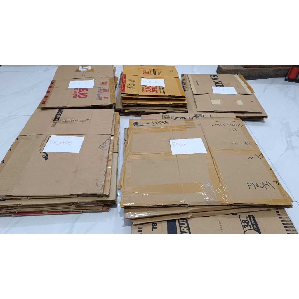 

Kardus bekas untuk pindahan atau packing