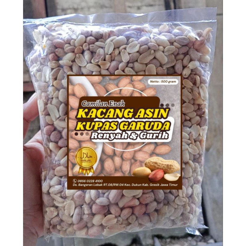 

KACANG ASIN KUPAS GARUDA