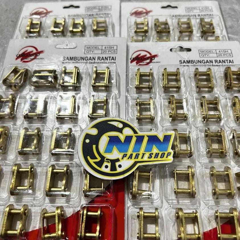 Sambungan Rantai Gold Wilwood Uk.415