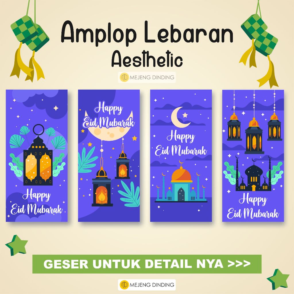 

AMPLOP LEBARAN AESTHETIC ISI 10 PCS / AMPLOP ANGPAO LEBARAN IDUL FITRI 2023 BESAR ISLAMI / EID MUBARAK / AMPLOP LEBARAN / AMPLOP IDUL FITRI GLOSSY TEBAL / EID ENVELOPE / AMPLOP ESTETIK 2023 / IDUL FITRI CUTE RUSTIC TERBARU / MARHABAN YA RAMADHAN