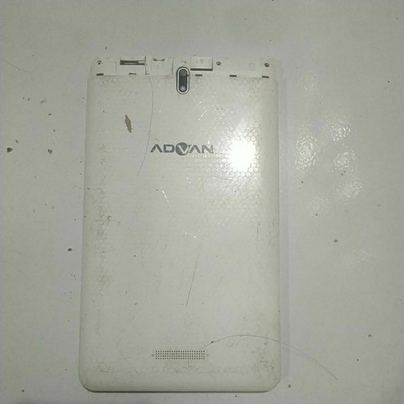 backdoor bekas tab Advan s7a kurang tombol komplit