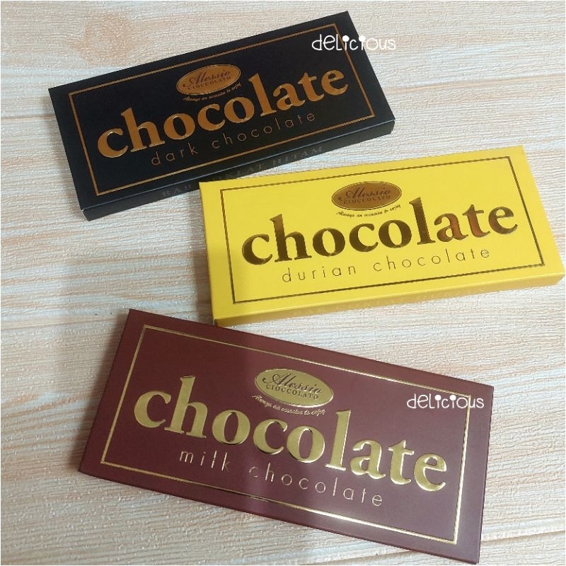 

Alessio Bar Chocolate 45g Milk/Dark/Durian