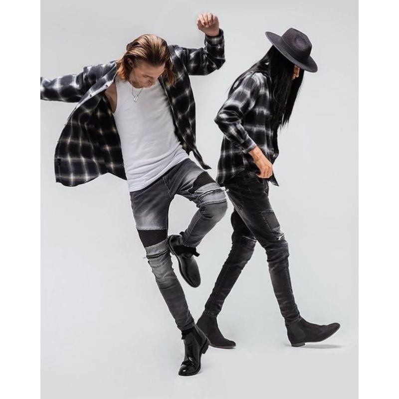 rucas season 6 zipper bikers jeans