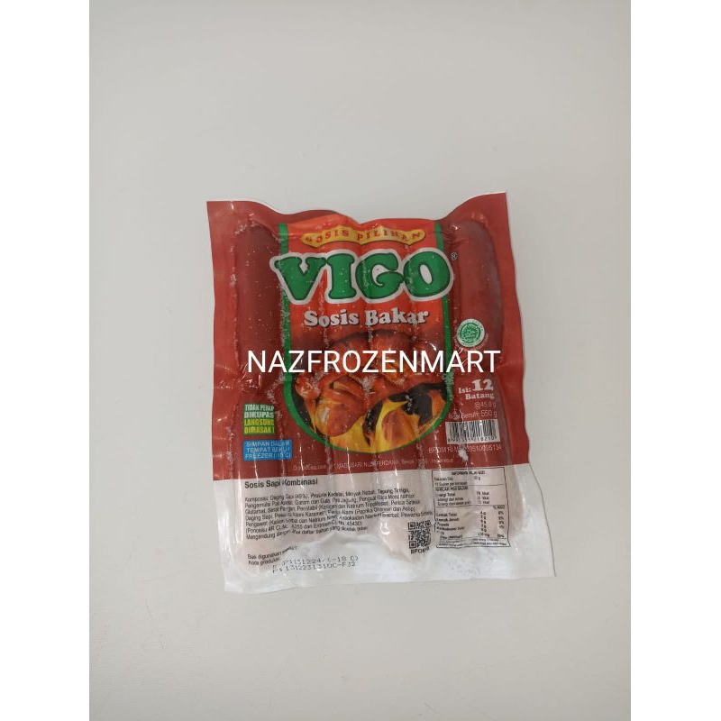 

VIGO SOSIS SAPI KOMBINASI 550GR (12PCS)