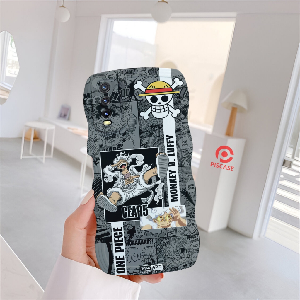 Softcase VIVO Y20 / Y12S / Y20S GELOMBANG Terbaru - Fashion Softcase - Casing VIVO Y20 / Y12S / Y20S