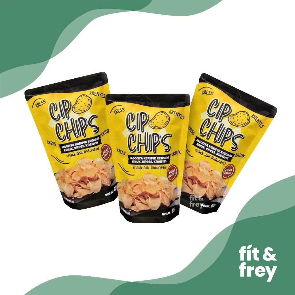 

CIPCHIPS Keripik Kentang 55g - Potato Chips - Bbq / Balado / Jagung Bakar / Cheese / Sapi Panggang