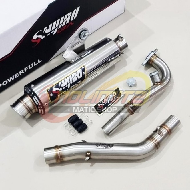 Knalpot Shijiro M3 Long Honda PCX 160