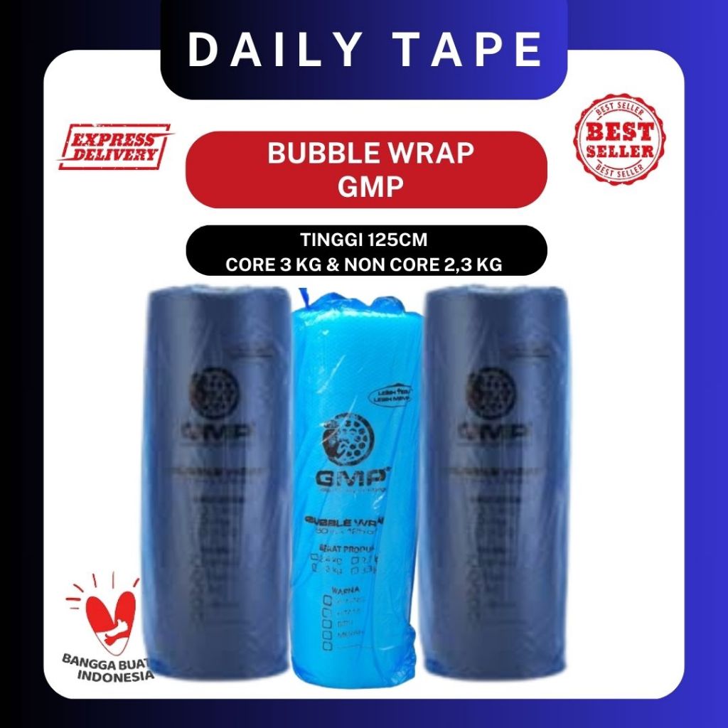

Bubble Wrap Premium GMP 125cm x 50 Meter