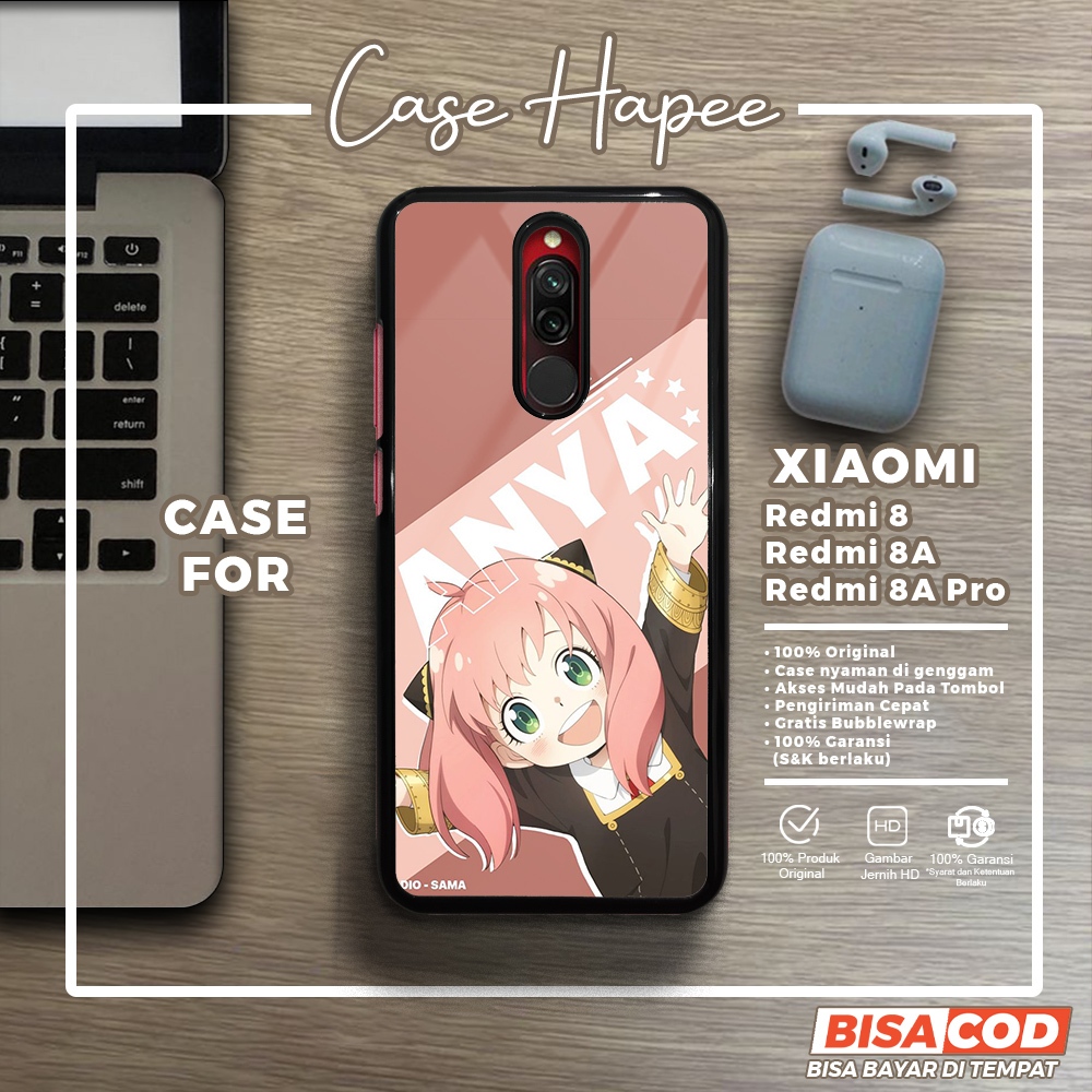 Case Redmi 8 8A 8A Pro Casing Redmi 8 8A 8A Pro [ANYA] Casehapee Case Glossy Case Aesthetic Custom C