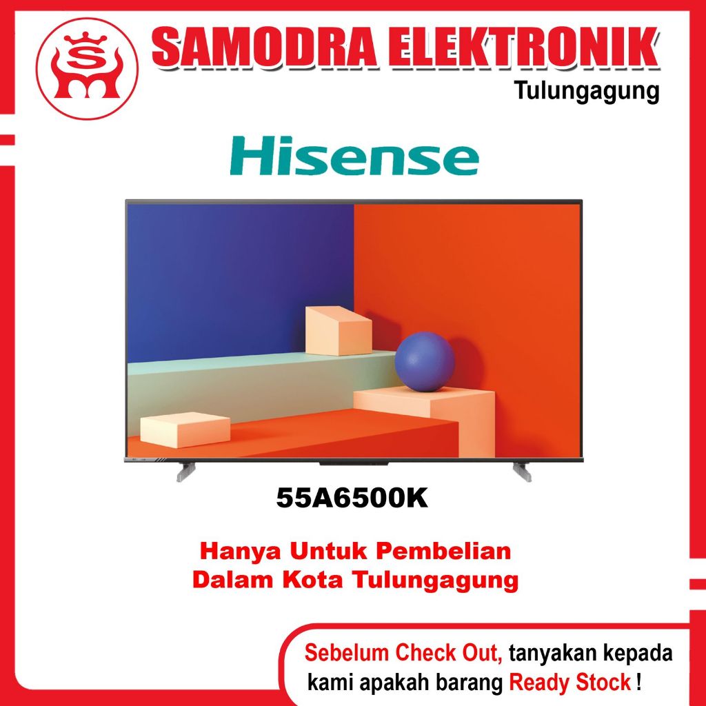 LED TV HISENSE 55A6500K | Led Hisense 55 Inch Google UHD TV
