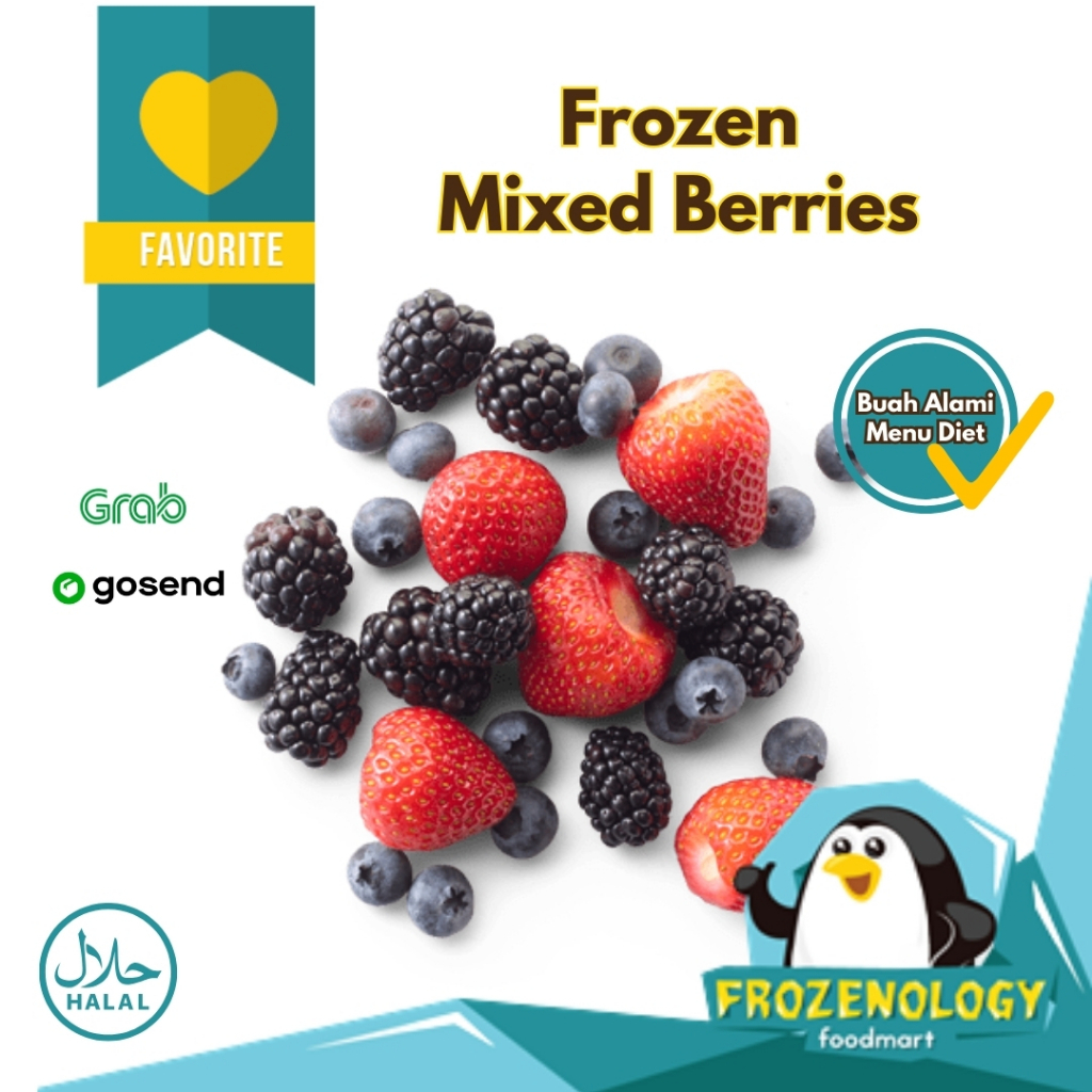 

Frozen Fruits Mix Berry IQF | Buah Beri Mix Beku