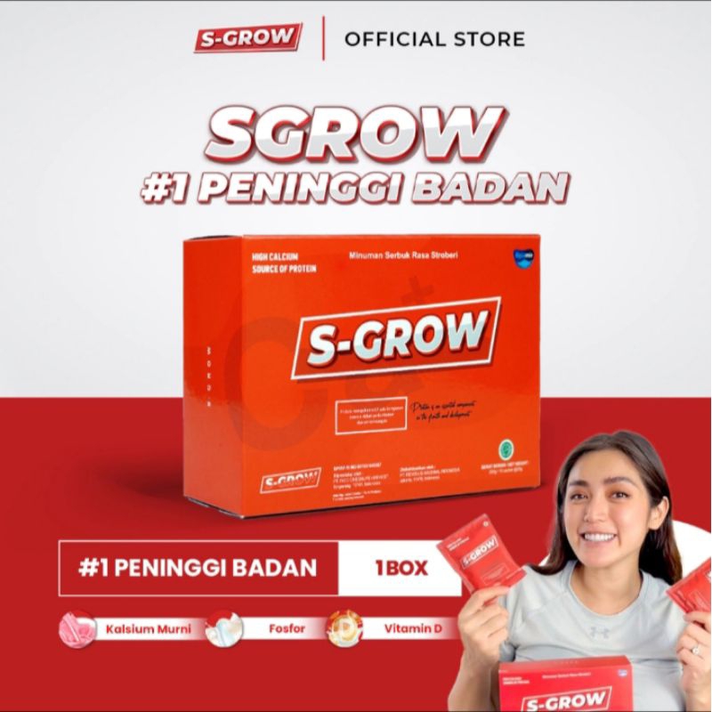 

S-GROW Susu Peninggi Badan Terbaik