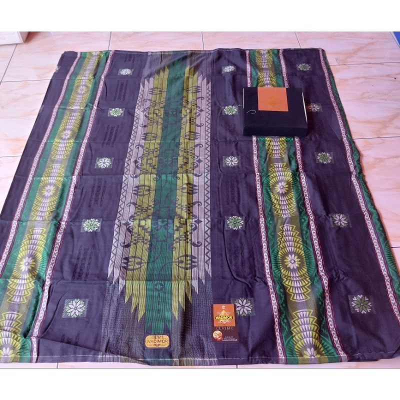 SARUNG WADIMOR JACQUARD SONGKET CLASSIC TIMBUL 100% ORIGINAL