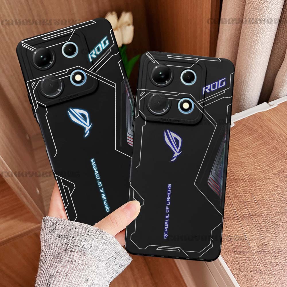 CAHAYABINTANG - CASING HP UNTUK INFINIX NOTE 30 GAMBAR GAME BOY SOFTCASE PELINDUNG HANDPHONE