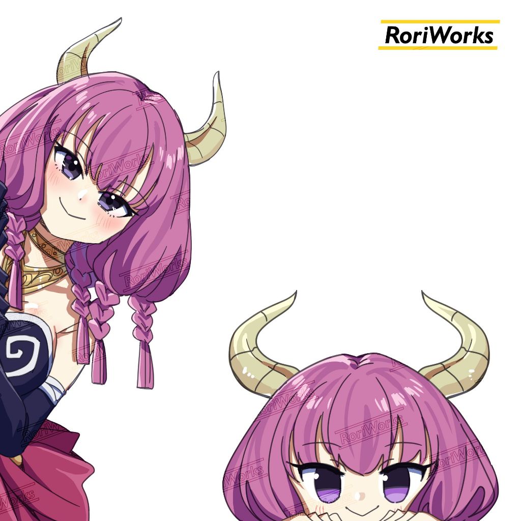 

Stiker Anime Intip - Aura | Sousou no Frieren