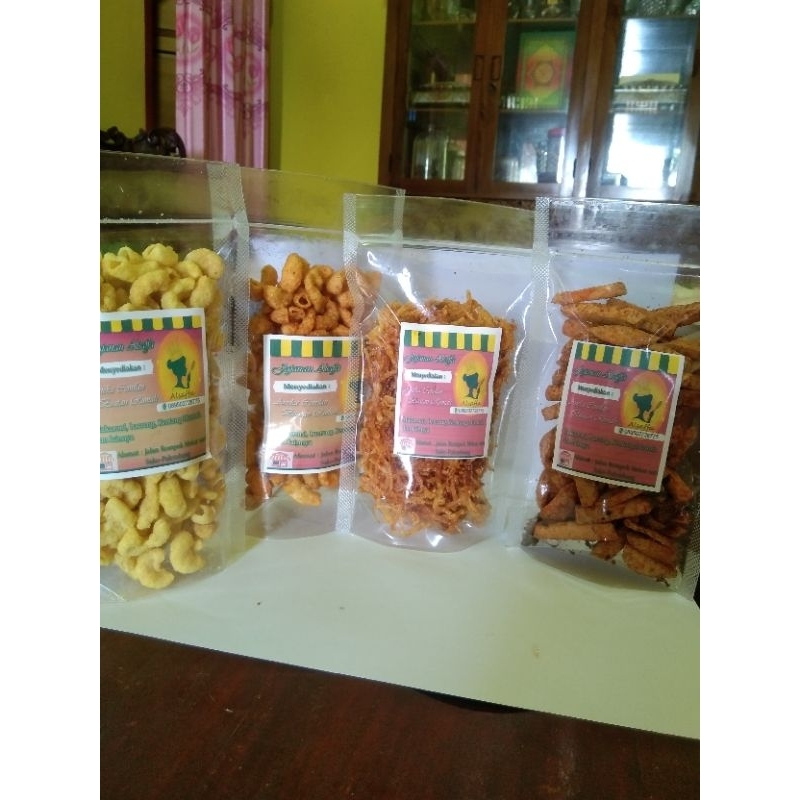 

MACARONI GORENG | GURIH RENYAH KRIUK | KEMASAN STANDING POUCH