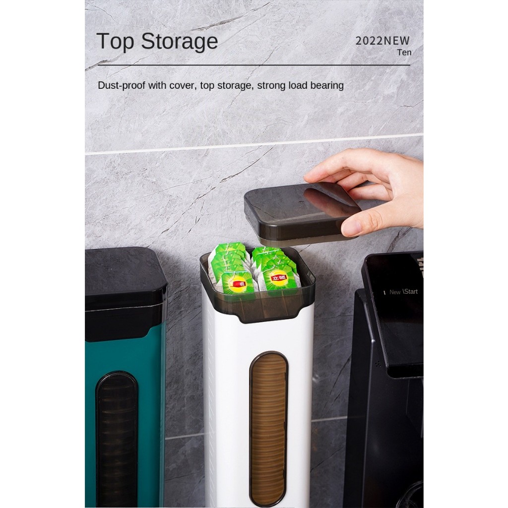 PAPER CUP DISPENSER TEMPAT GELAS CUP HOLDER GELAS RAK
