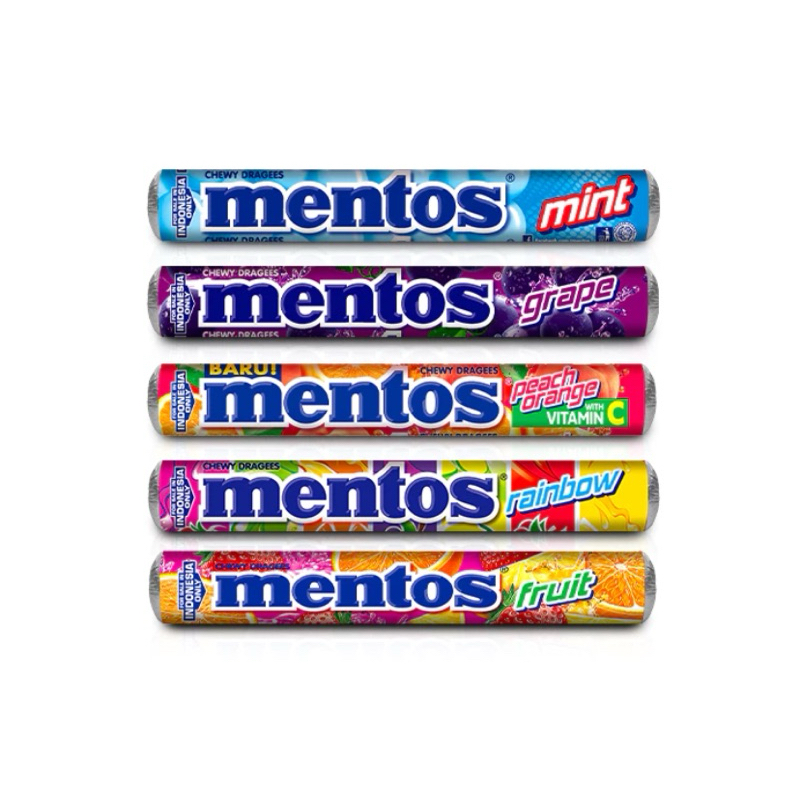 

MENTOS Chewy Dragees 37g (All Variants)