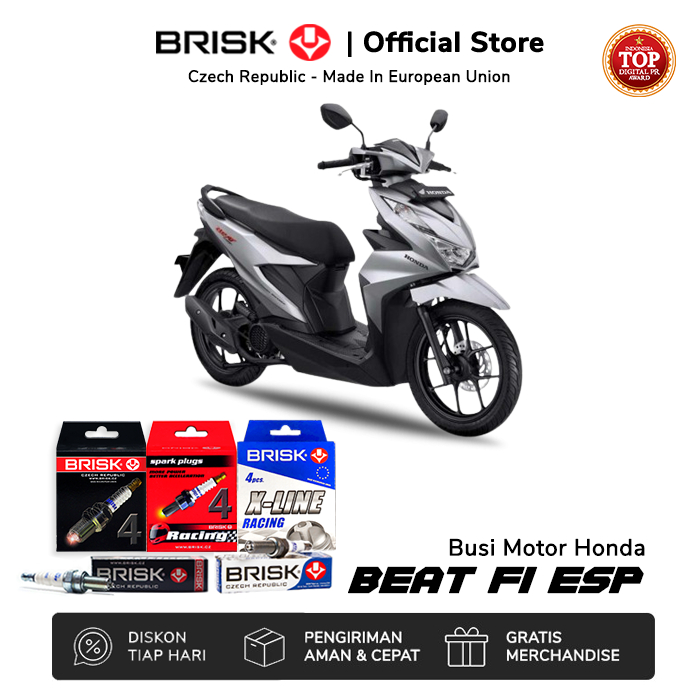 Busi Motor Honda BEAT FI ESP BRISK