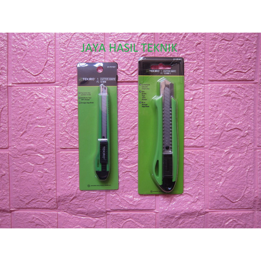 

TEKIRO PISAU CUTTER KNIFE 9 18 MM