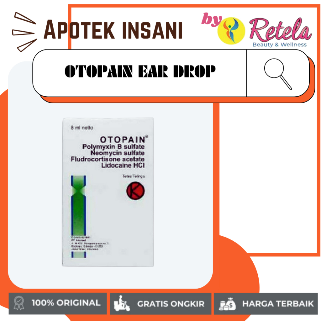 OTOPAIN EAR DROPS 8ML