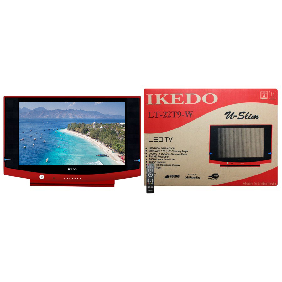 IKEDO TV LED TABUNG IKEDO LT-22T9 FULL HD DISPLAY MURAH TERBARU