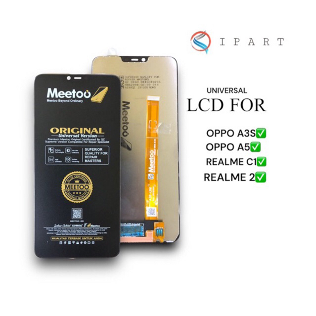 LCD OPPO A3s satu set touchreen universal lcd realme c1-realme 2-oppo a3s oppo a5
