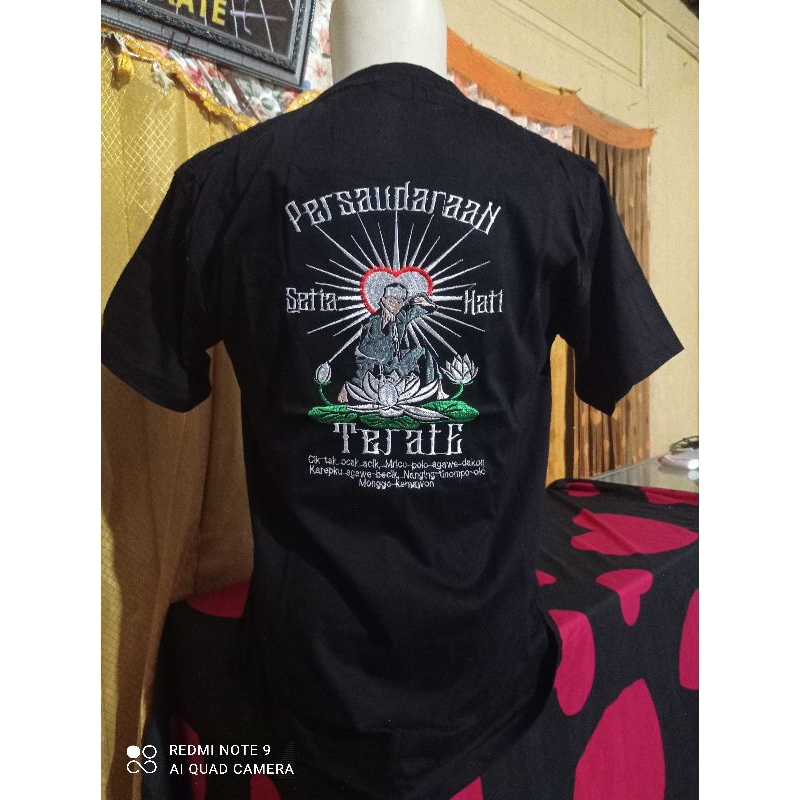 KAOS BORDIR PSHT-KAOS PSHT MOTIF JAGO -KAOS PSHT BORDIR -KAOS PSHT MOTIF BORDIR - KAOS PSHT BORDIR T