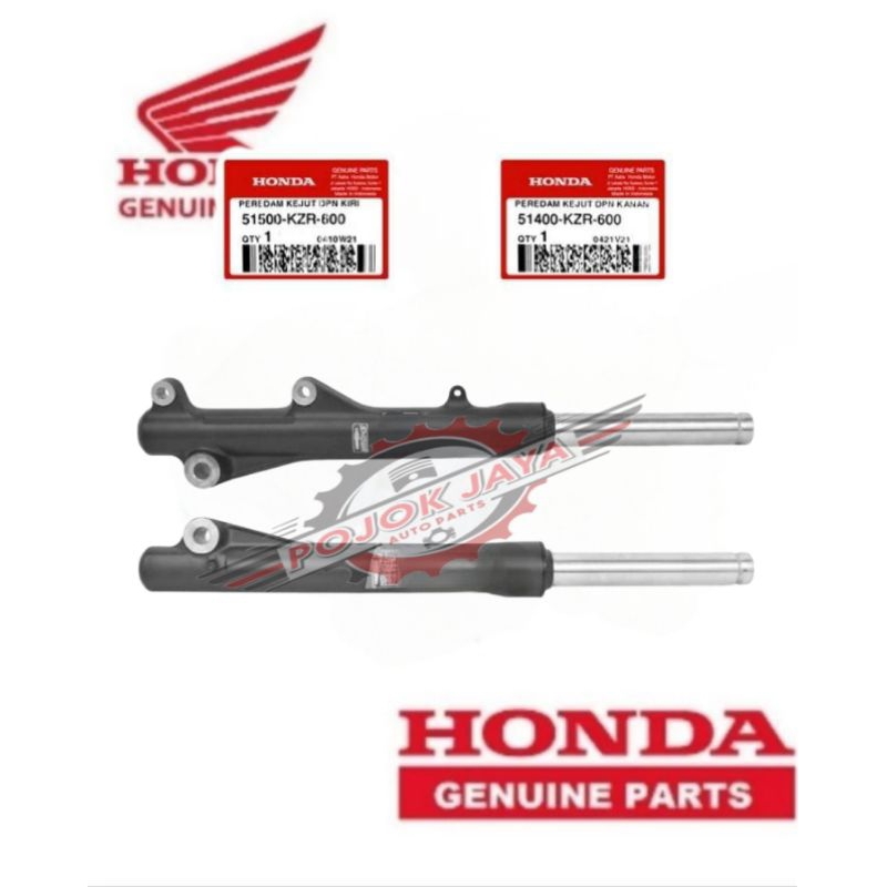 51400-KZR-600 51500-KZR-600 Shock Depan Kanan Kiri Beat Fi Scoopy Fi Vario 110 Fi Vario 125 150 LED 