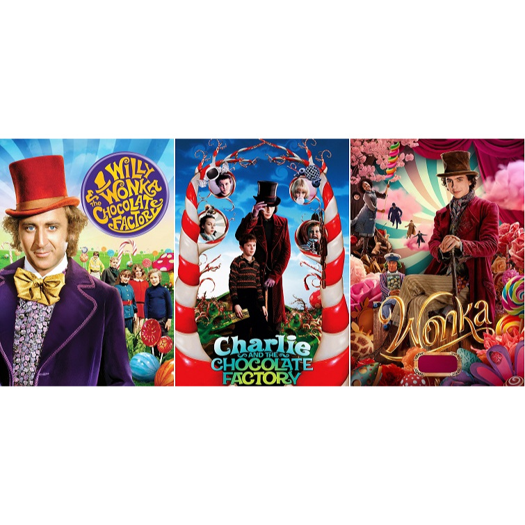 Willy Wonka and the Chocolate Factory - THE COLLECTION (1971-2023)