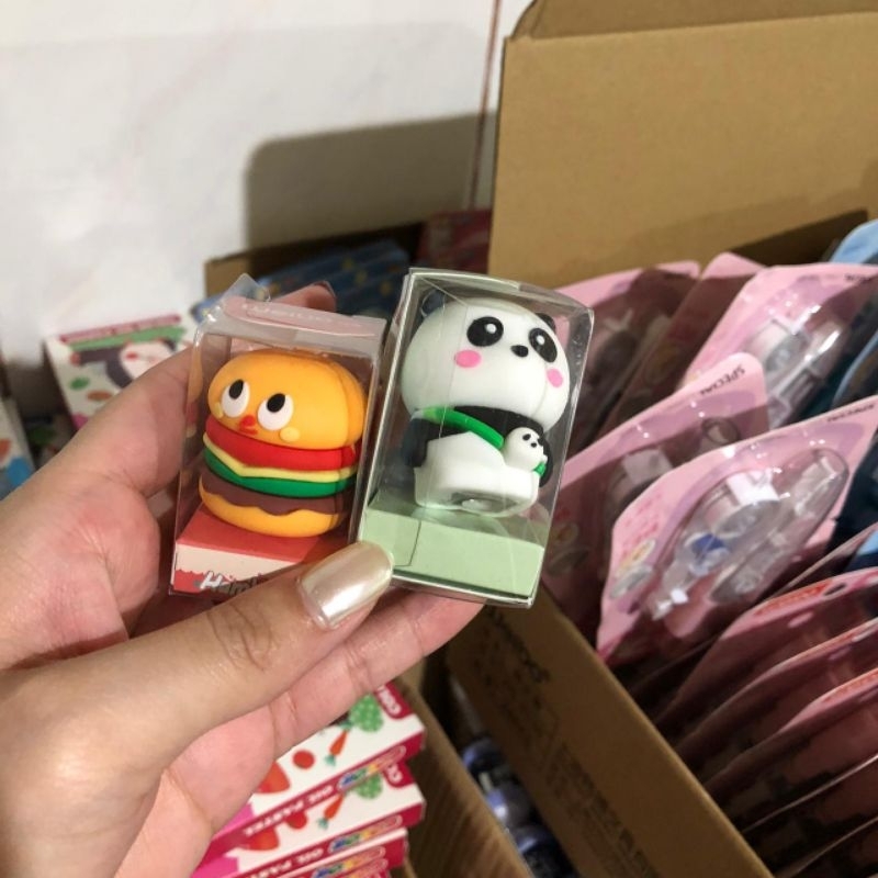 

rautan pensil lucu serutan pensil panda / pencil sharpener