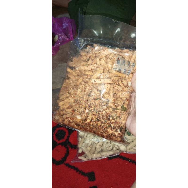 

basreng viral pedas daun jeruk 1 kg