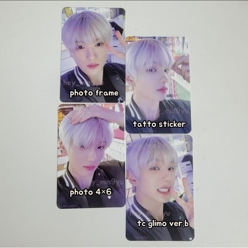 NCT DREAM JISUNG OFFICIAL PHOTOCARD MERCHANDISE GLITCH MODE