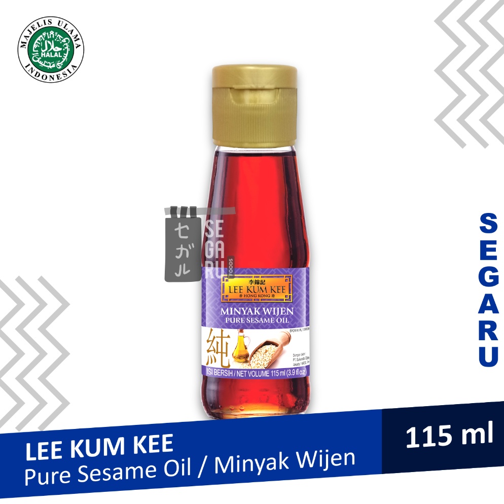 

COD TERMURAH LEE KUM KEE Pure Sesame Oil Minyak Wijen Asli Murni Halal 115 ml