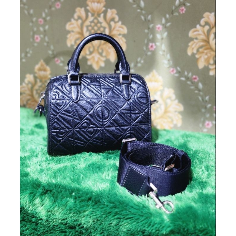 Tas Bonia Speedy Mini Hitam Polos sz XS