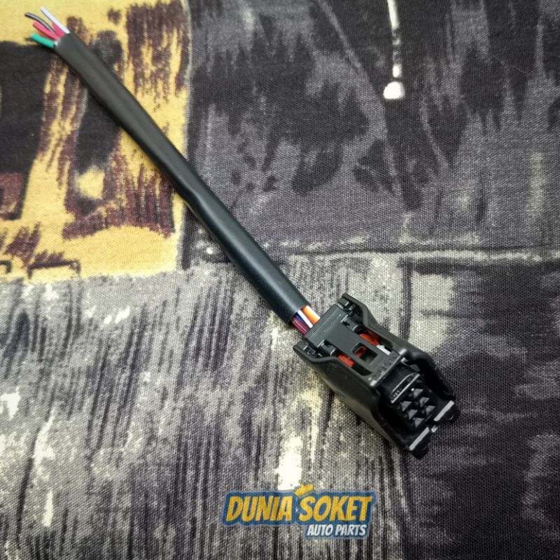 SOKET SOCKET KABEL SENSOR CKP HONDA FAMALE MALE VARIO BEAT SCOOPY ORIGINAL