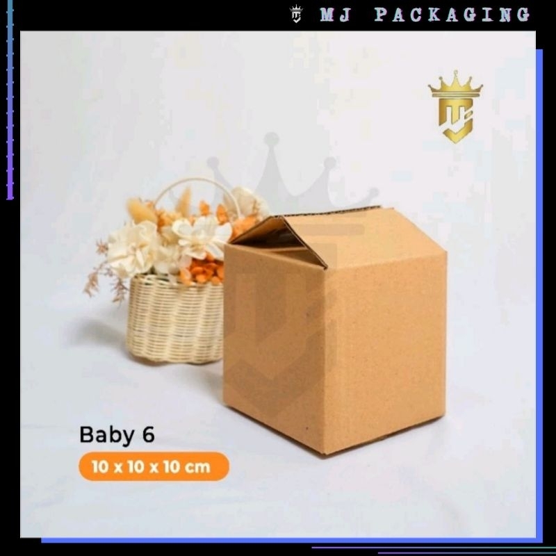 

Box Baby 6 • Uk. 10x10x10cm • Kotak/Kardus/Karton BK