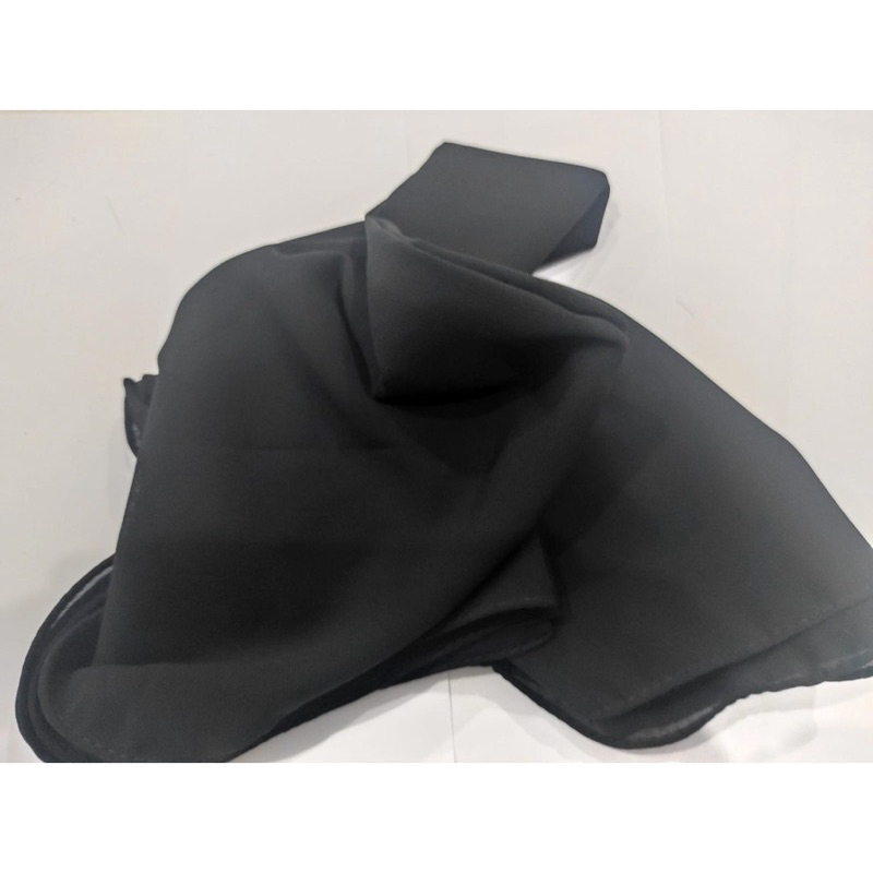 Pashmina Inner Anak Hitam 2IN1