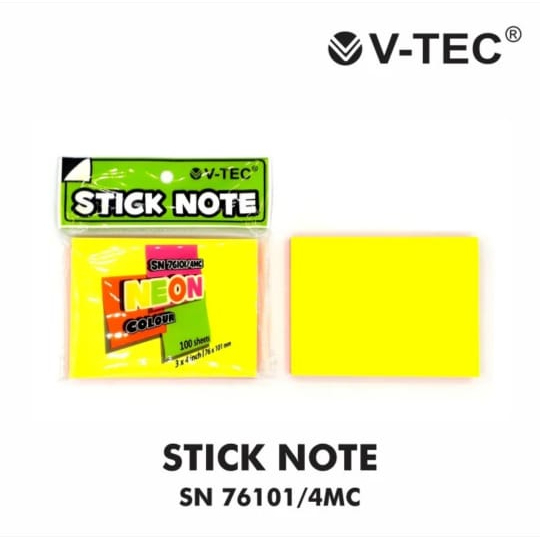 

STICKNOTES POSH-IT 76x101mm VTECH BIG JOYKO TERMURAH TERLARIS