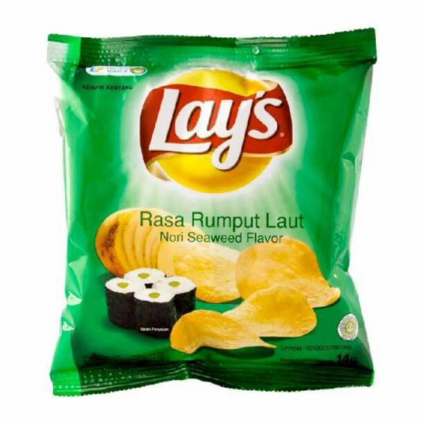 

BEST SELLER Lays Rasa Rumput Laut 1x14g citato lite