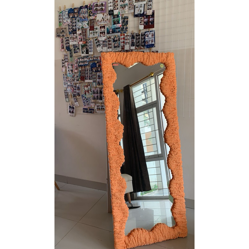 Foam Mirror Full Body // Standing Mirror KHUSUS BANDUNG JAKARTA TANGSEL (BACA DESKRIPSI PRODUK)